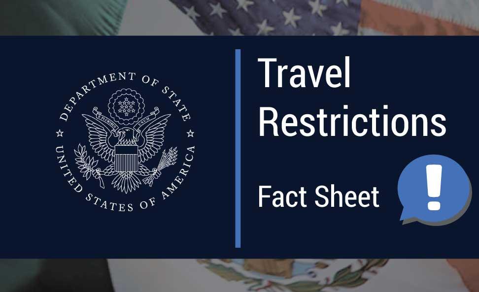 current us travel bans