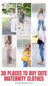 Where to buy stylish and cute pregnancy outfits
